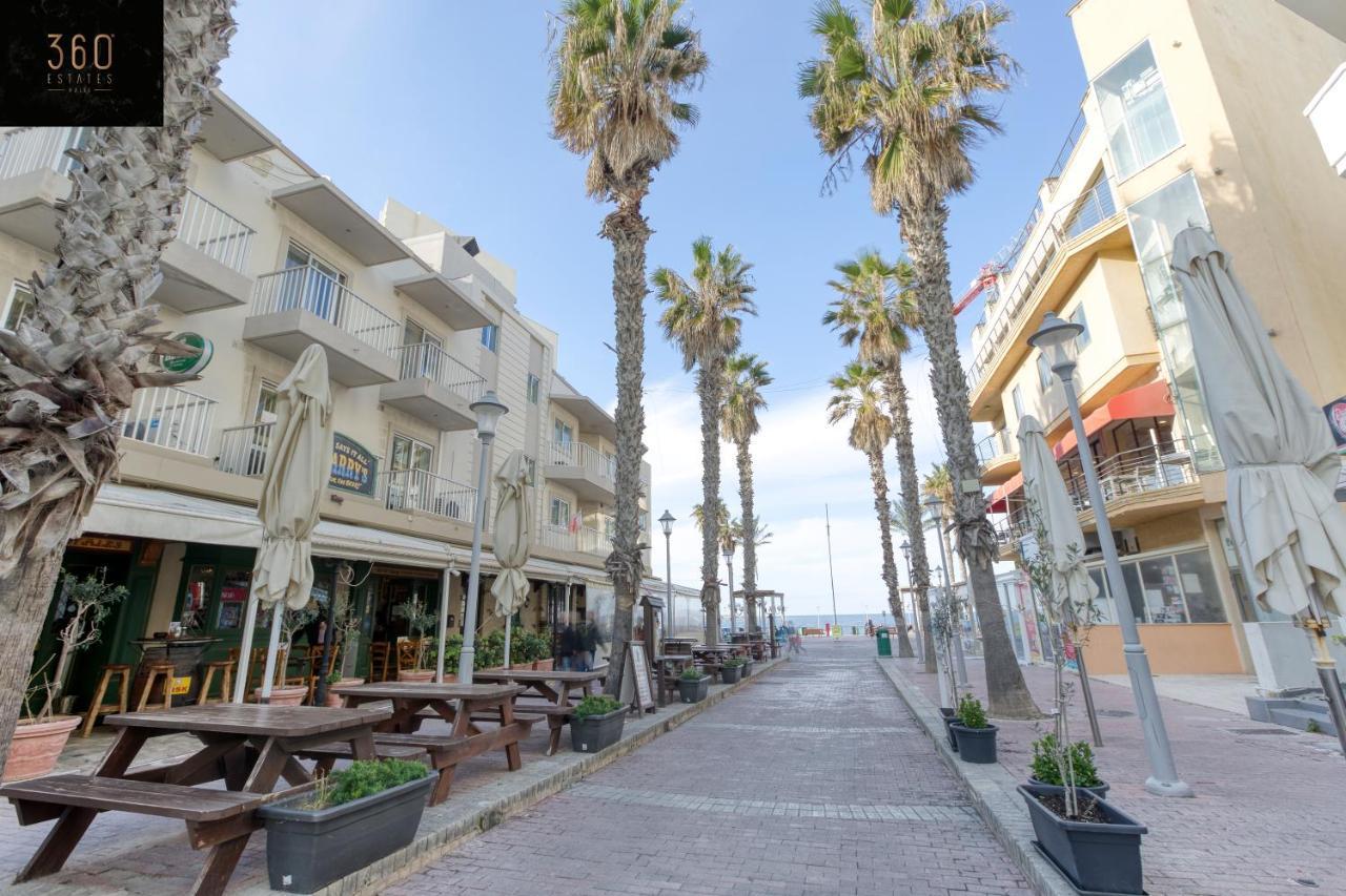Charming Home Meters From The Seafront With Terrace By 360 Estates St. Paul's Bay Exterior foto